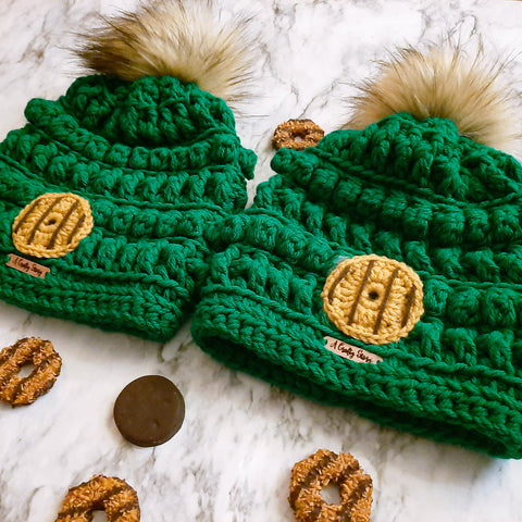 Cookie Hats (pom poms sold separately)
